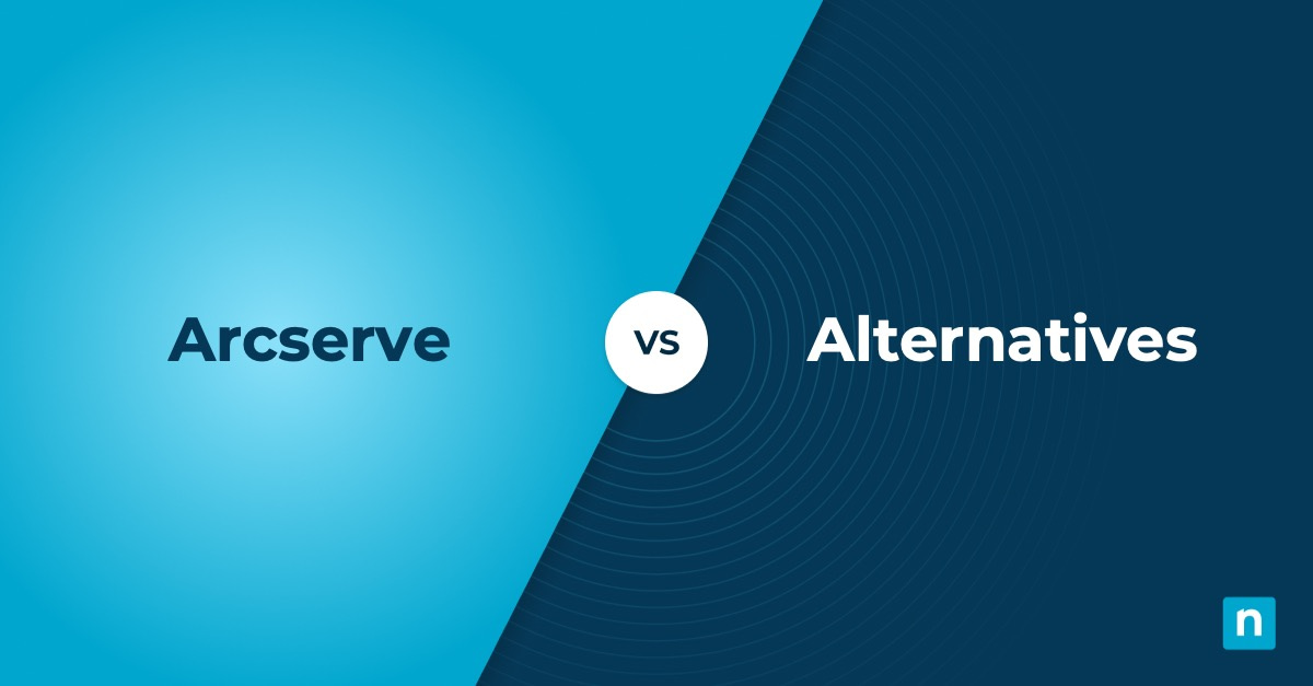 Arcserve Alternatives featured image