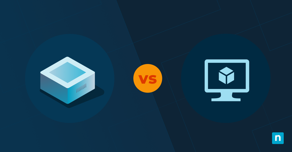 Container vs Virtual Machines (VM): Key Differences & Overview blog banner image