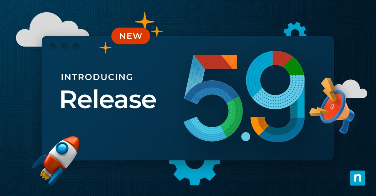 Introducing Release 5.9 version 5.9