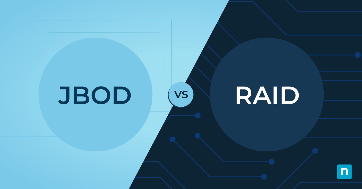 JBOD vs RAID: Which One Is Best for Data Centers blog banner image