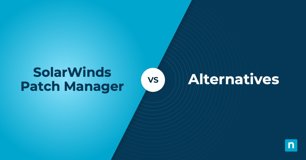 meilleures alternatives à SolarWinds Patch Manager