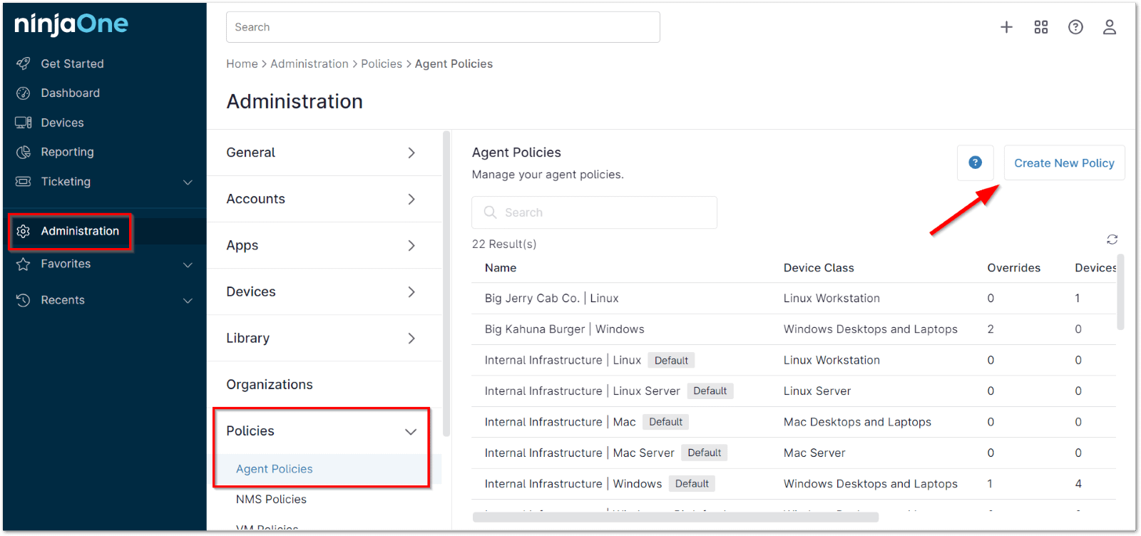 How to Create or Edit a NinjaOne Mac Policy 