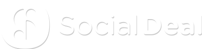 Social Deal white logo
