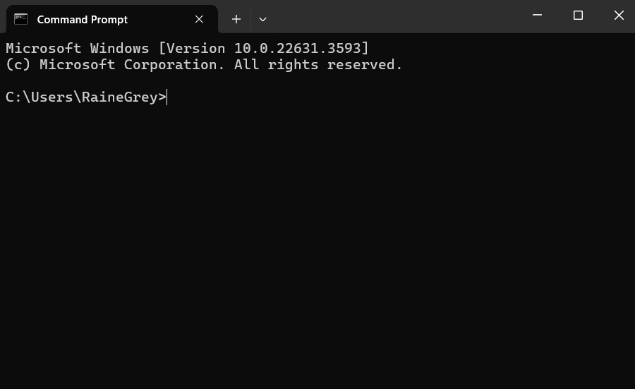 A command prompt for the article "What is a Shell?"