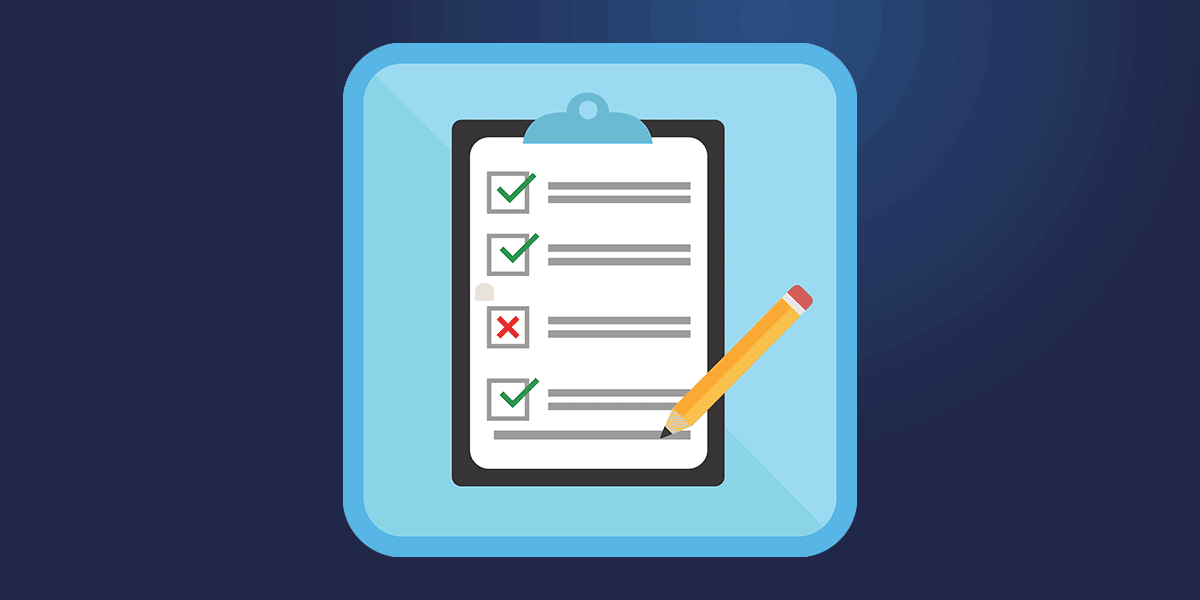 Icona checklist per l'onboarding dei clienti IT