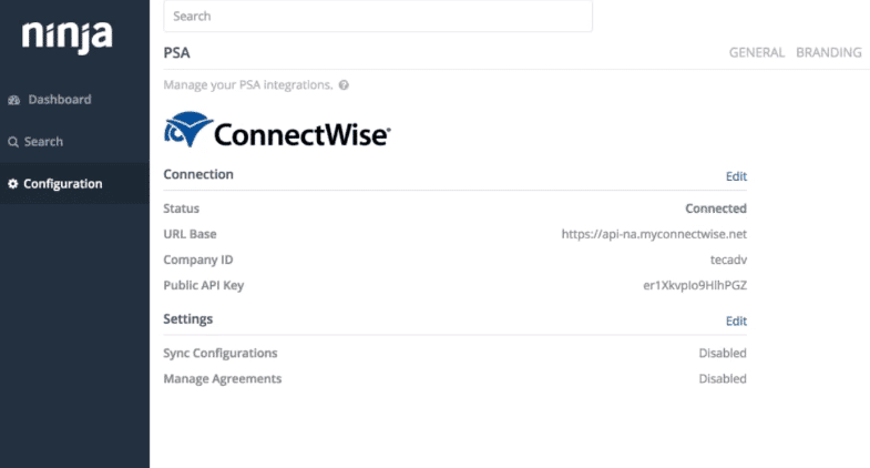 NinjaOne ConnectWise Integration