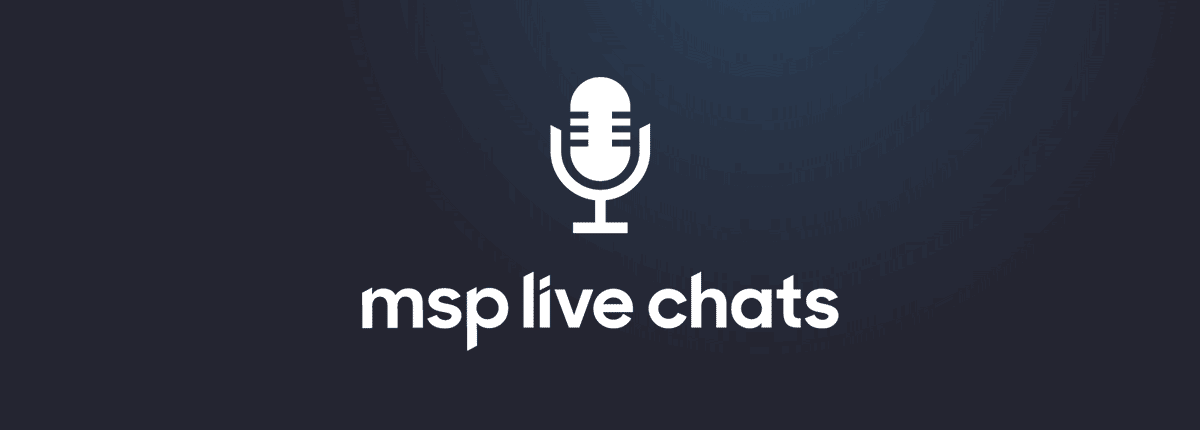 Logotyp för MSP Live Chats