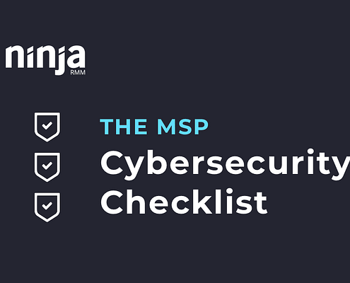 check-list de la cybersécurité pour msp infogérance
